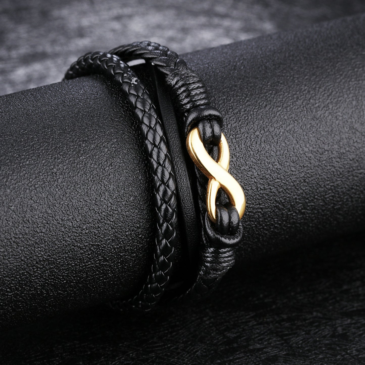 Bracelet Éternité Noire