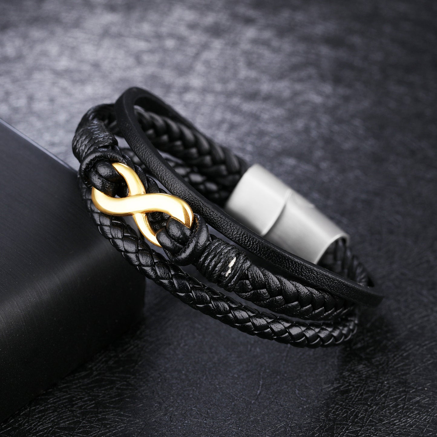 Bracelet Éternité Noire